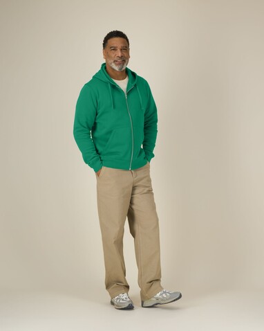 Mixer - Der Unisex-Zip-Hoodie - Verdant Green - XL bedrucken, Art.-Nr. STSU205C1371X