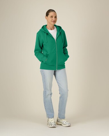 Mixer - Der Unisex-Zip-Hoodie - Verdant Green - XS bedrucken, Art.-Nr. STSU205C137XS