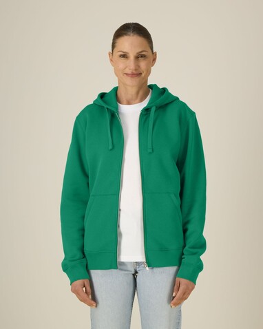 Mixer - Der Unisex-Zip-Hoodie - Verdant Green - XS bedrucken, Art.-Nr. STSU205C137XS