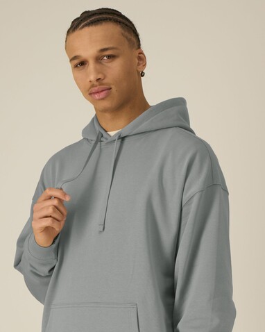 Slammer 2.0 - Der Oversized Unisex-Hoodie - Misty Grey - XS bedrucken, Art.-Nr. STSU209C138XS Slammer 2.0 - Der Oversized Unisex-Hoodie - Misty Grey - XS bedrucken, Art.-Nr. STSU209C138XS