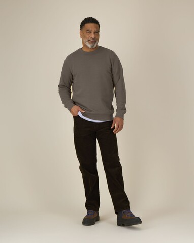 Roller - Basic Unisex-Sweatshirt mit Rundhalsausschnitt - Mocha - 3XL bedrucken, Art.-Nr. STSU868C1353X