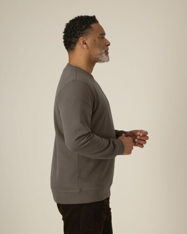 Roller - Basic Unisex-Sweatshirt mit Rundhalsausschnitt - Mocha - 3XL bedrucken, Art.-Nr. STSU868C1353X