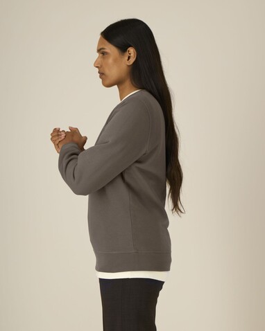 Roller - Basic Unisex-Sweatshirt mit Rundhalsausschnitt - Mocha - 3XL bedrucken, Art.-Nr. STSU868C1353X