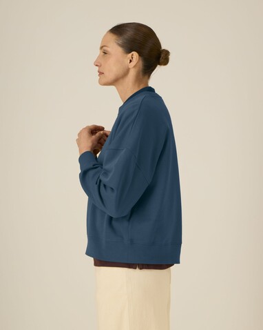 Stella Alma - Das Iconic Damen-Rundhals-Sweatshirt - Deep Teal - XL bedrucken, Art.-Nr. STSW212C1361X