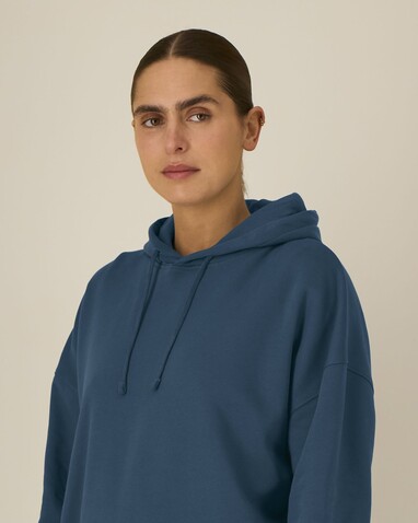 Stella Nora - Der Iconic Damen-Hoodie - Deep Teal - L bedrucken, Art.-Nr. STSW213C1361L
