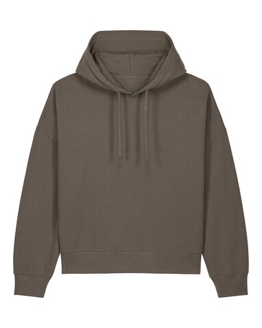 Stella Nora - Der Iconic Damen-Hoodie - Mocha - XS bedrucken, Art.-Nr. STSW213C135XS