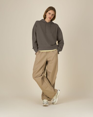 Stella Nora - Der Iconic Damen-Hoodie - Mocha - XXL bedrucken, Art.-Nr. STSW213C1352X