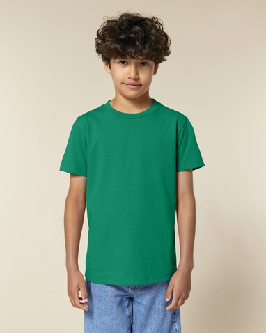 Mini Creator 2.0 - Das Iconic Kinder-T-Shirt - Verdant Green - 9-11/134-146cm bedrucken, Art.-Nr. STTK184C13709