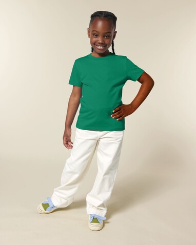 Mini Creator 2.0 - Das Iconic Kinder-T-Shirt - Verdant Green - 3-4/98-104cm bedrucken, Art.-Nr. STTK184C13703