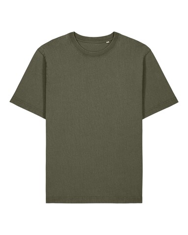 Freestyler Vintage - Das schwere Garment-Dyed Unisex-T-Shirt - G. Dyed Khaki - S bedrucken, Art.-Nr. STTU073C1091S