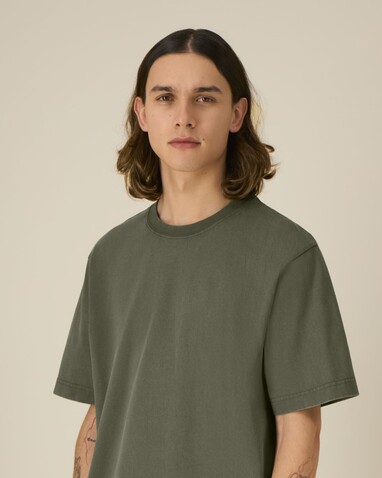 Freestyler Vintage - G. Dyed Khaki - XS bedrucken, Art.-Nr. STTU073C109XS