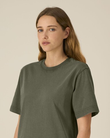Freestyler Vintage - Das schwere Garment-Dyed Unisex-T-Shirt - G. Dyed Khaki - L bedrucken, Art.-Nr. STTU073C1091L Freestyler Vintage - Das schwere Garment-Dyed Unisex-T-Shirt - G. Dyed Khaki - L bedrucken, Art.-Nr. STTU073C1091L