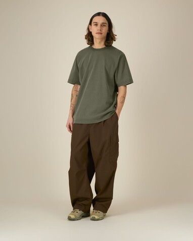 Freestyler Vintage - Das schwere Garment-Dyed Unisex-T-Shirt - G. Dyed Khaki - S bedrucken, Art.-Nr. STTU073C1091S