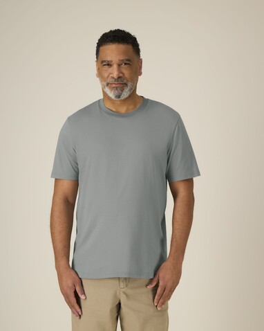 Creator 2.0 - Das Iconic Unisex-T-Shirt - Misty Grey - XXL bedrucken, Art.-Nr. STTU169C1382X