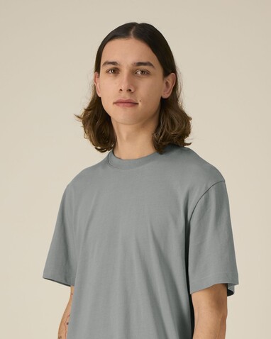 Sparker 2.0 - Das Relaxed Unisex-T-Shirt - Misty Grey - XXS bedrucken, Art.-Nr. STTU171C1382S
