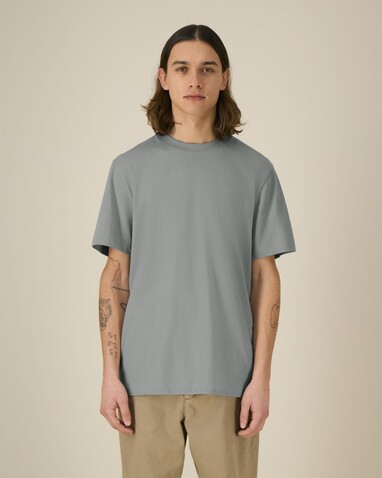 Sparker 2.0 - Das Relaxed Unisex-T-Shirt - Misty Grey - XXL bedrucken, Art.-Nr. STTU171C1382X