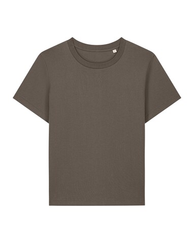 Stella Muser - Das Iconic Damen-T-Shirt - Mocha - M bedrucken, Art.-Nr. STTW172C1351M