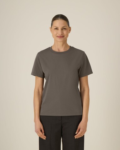 Stella Muser - Das Iconic Damen-T-Shirt - Mocha - M bedrucken, Art.-Nr. STTW172C1351M