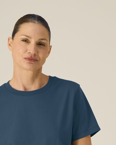Stella Muser - Das Iconic Damen-T-Shirt - Deep Teal - M bedrucken, Art.-Nr. STTW172C1361M