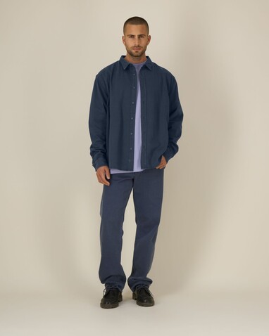 Worker Shirt - Das Relaxed Unisex-Hemd - G.Dyed Navy - XXL bedrucken, Art.-Nr. STWU975C3732X Worker Shirt - Das Relaxed Unisex-Hemd - G.Dyed Navy - XXL bedrucken, Art.-Nr. STWU975C3732X