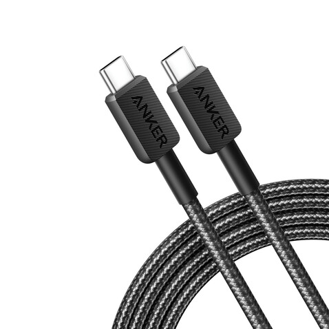 Anker USB-C to USB-C Kabel - 1.8 Meter, 60W grau, schwarz bedrucken, Art.-Nr. RBA81F6G11