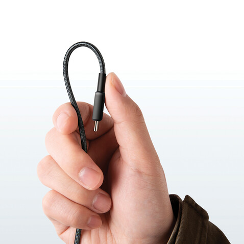 Anker USB-C to USB-C Kabel - 1.8 Meter, 60W grau, schwarz bedrucken, Art.-Nr. RBA81F6G11