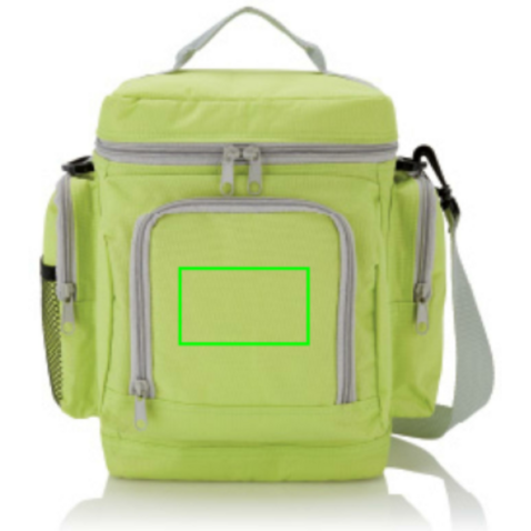 Deluxe Reise Kühltasche grün bedrucken, Art.-Nr. P733.067
