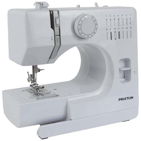 Prixton P115 Nähmaschine, weiss bedrucken, Art.-Nr. 1PA50201