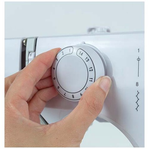 Prixton P115 Nähmaschine, weiss bedrucken, Art.-Nr. 1PA50201