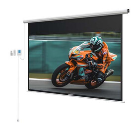 Prixton Cinema Max 100&amp;quot; Beamer-Leinwand, weiss bedrucken, Art.-Nr. 1PA50301