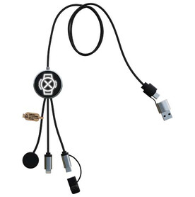 SCX.design C34 7 in 1 Ladekabel für Smartwatches, schwarz bedrucken, Art.-Nr. 1PX21490
