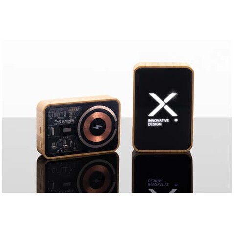 SCX.design P27 10.000 mAh MagSafe Powerbank, schwarz bedrucken, Art.-Nr. 1PX21790