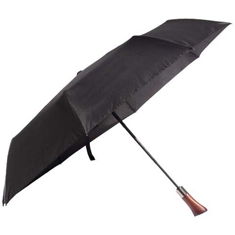 SCX.design R03 Vollautomatik Kompaktregenschirm mit Holzgriff, schwarz bedrucken, Art.-Nr. 1PX22290 SCX.design R03 Vollautomatik Kompaktregenschirm mit Holzgriff, schwarz bedrucken, Art.-Nr. 1PX22290