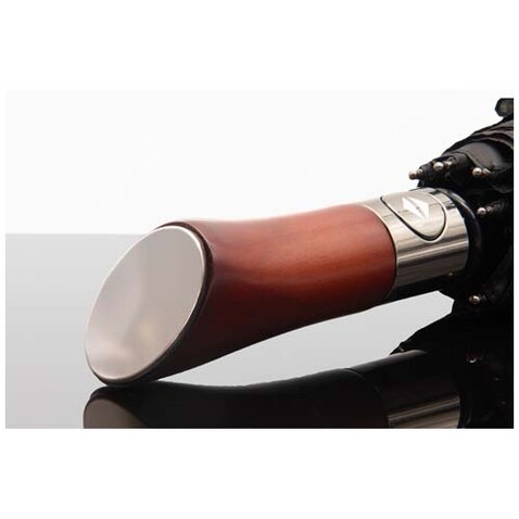 SCX.design R03 Vollautomatik Kompaktregenschirm mit Holzgriff, schwarz bedrucken, Art.-Nr. 1PX22290 SCX.design R03 Vollautomatik Kompaktregenschirm mit Holzgriff, schwarz bedrucken, Art.-Nr. 1PX22290