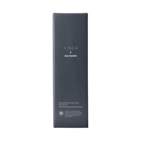 VINGA Baltimore RCS rPET-Flasche 550ml navy blau bedrucken, Art.-Nr. V4330605