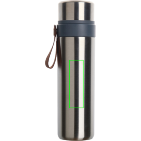 VINGA Tono RCS Thermoskanne mit zwei Bechern, 750ml Stahl bedrucken, Art.-Nr. V4300702 VINGA Tono RCS Thermoskanne mit zwei Bechern, 750ml Stahl bedrucken, Art.-Nr. V4300702