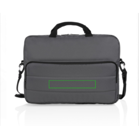 Impact AWARE™ RPET 15,6" Laptop-Tasche anthrazit bedrucken, Art.-Nr. P730.042 Impact AWARE™ RPET 15,6" Laptop-Tasche anthrazit bedrucken, Art.-Nr. P730.042