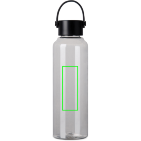 VINGA Baltimore RCS rPET-Flasche 550ml transparent bedrucken, Art.-Nr. V4330600 VINGA Baltimore RCS rPET-Flasche 550ml transparent bedrucken, Art.-Nr. V4330600
