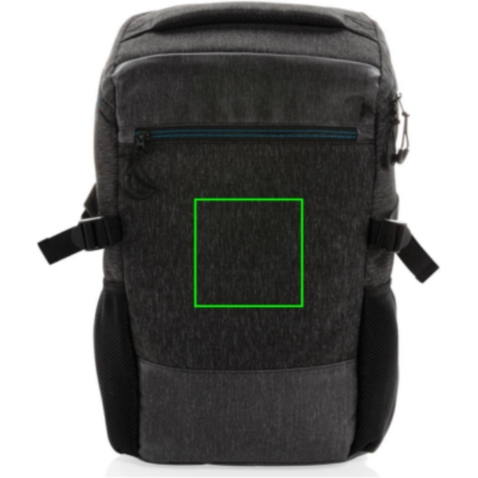 900D Easy Access 15.6&quot; Laptop-Rucksack, PVC-frei schwarz bedrucken, Art.-Nr. P760.071
