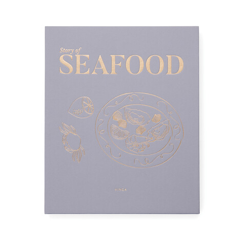 VINGA &quot;Story of Seafood&quot; grau bedrucken, Art.-Nr. V2613518