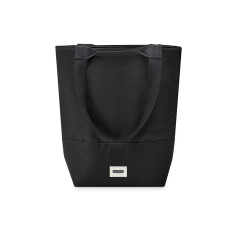 Black+Blum isolierte 16L Trage- &amp; Kühltasche schwarz bedrucken, Art.-Nr. P439.1901