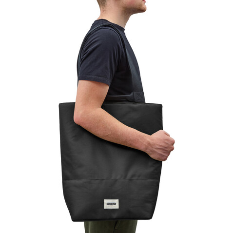 Black+Blum isolierte 16L Trage- &amp; Kühltasche schwarz bedrucken, Art.-Nr. P439.1901