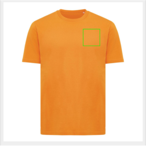 IQONIQ Sierra Lightweight T-Shirt aus recycelter Baumwolle orange bedrucken, Art.-Nr. T9104.044.XXS IQONIQ Sierra Lightweight T-Shirt aus recycelter Baumwolle orange bedrucken, Art.-Nr. T9104.044.XXS