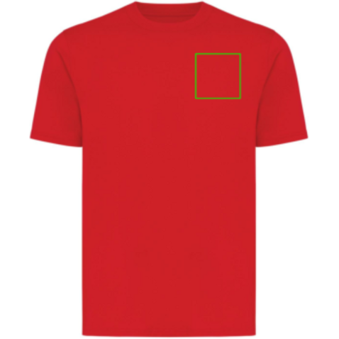 IQONIQ Sierra Lightweight T-Shirt aus recycelter Baumwolle rot bedrucken, Art.-Nr. T9104.029.XXS IQONIQ Sierra Lightweight T-Shirt aus recycelter Baumwolle rot bedrucken, Art.-Nr. T9104.029.XXS