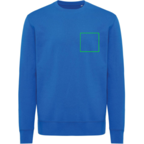 IQONIQ Etosha Lightweight Sweater aus recycelter Baumwolle Königsblau bedrucken, Art.-Nr. T9303.025.XXL IQONIQ Etosha Lightweight Sweater aus recycelter Baumwolle Königsblau bedrucken, Art.-Nr. T9303.025.XXL