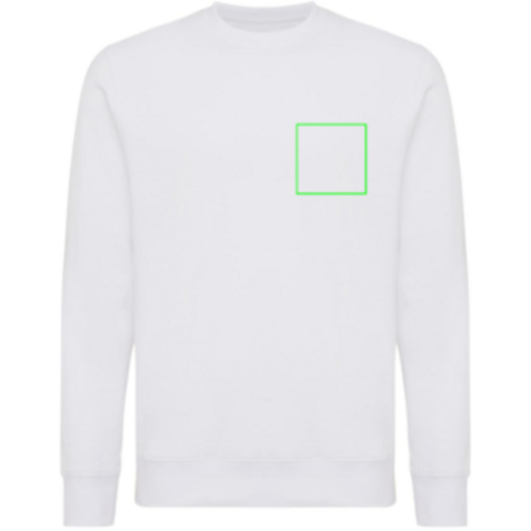 IQONIQ Etosha Lightweight Sweater aus recycelter Baumwolle recycled white bedrucken, Art.-Nr. T9303.004.4XL IQONIQ Etosha Lightweight Sweater aus recycelter Baumwolle recycled white bedrucken, Art.-Nr. T9303.004.4XL