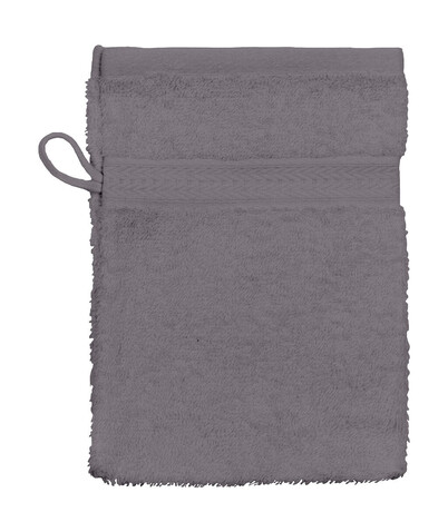 SG ACCESSORIES - TOWELS Rhine Wash Glove COMFORT, Grey, One Size bedrucken, Art.-Nr. 002641210
