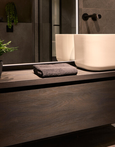 SG ACCESSORIES - TOWELS Seine Hand Towel LUXE, Black, One Size bedrucken, Art.-Nr. 003641010