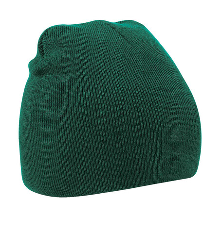 Beechfield Original Pull-On Beanie, Bottle Green, One Size bedrucken, Art.-Nr. 003695400