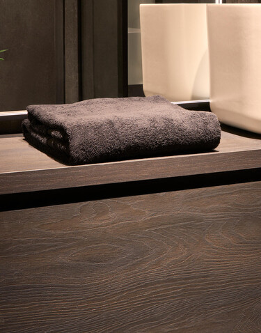 SG ACCESSORIES - TOWELS Seine Bath Towel LUXE, Chocolate, One Size bedrucken, Art.-Nr. 004647020